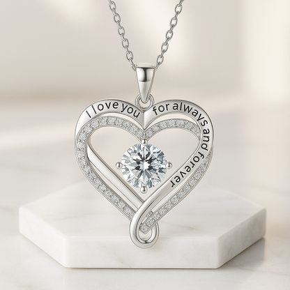 To My Wife - "My Love Forever & Always" Necklace