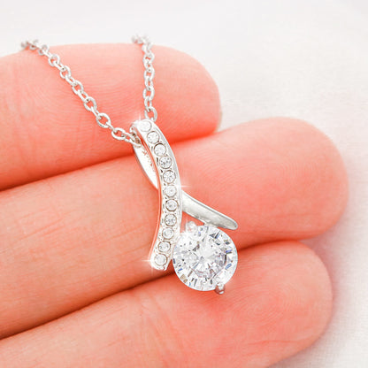 To My Bonus Daughter - "My Family Forever" Beautiful Necklace
