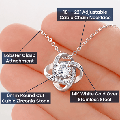 To My Bonus Daughter - "My Family Forever" Necklace
